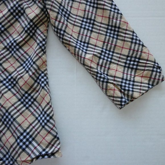 BURBERRY~ LONDON VINTAGE BUTTON DOWN SHIRT - Picture 10 of 16